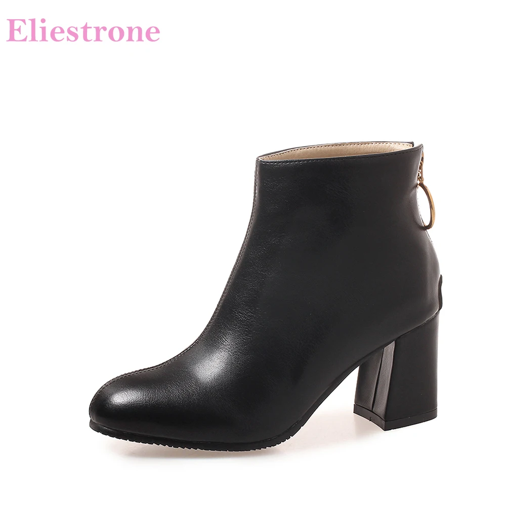 Brand New Winter Fashion Green Apricot Women Ankle Office Boots Sexy