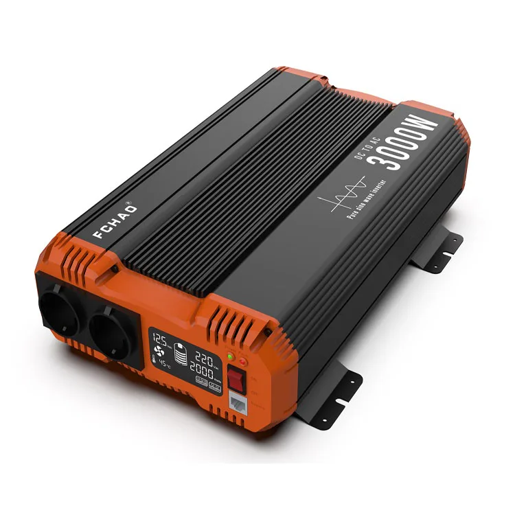 

Высокоэффективный низкочастотный Fchao Home Off Grid DC to AC 12v 220v Инвертор солнечного насоса 3000w немодулированный синусоидальный инвертор