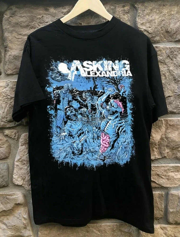

Asking Alexandria Band Gift For Fan Black S-2345Xl Unisex T-Shirt Tma518