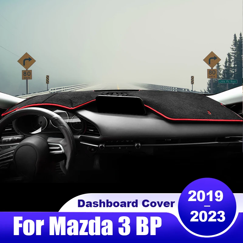 

Накладка на приборную панель автомобиля для Mazda 3 BP 2019 2020 2021 2022 2023