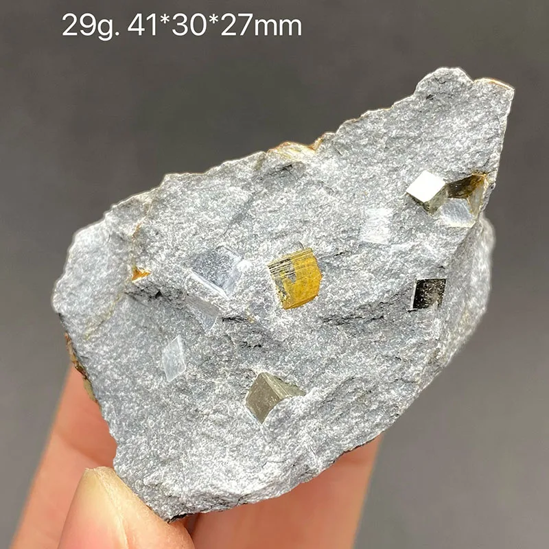 100% Rare Natural Pyrite Mineral Specimens Stones and Crystals Healing Crystal from Spain