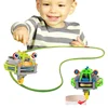Creative Magical Tumbler Unicycle Fidget Spinner Tightrope Walker Balance Gyroscope Interesting Electric Toys For Children Gifts 1