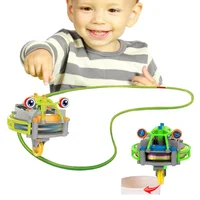 Creative Magical Tumbler Unicycle Fidget Spinner Tightrope Walker Balance Gyroscope Interesting Electric Toys For Children Gifts 1