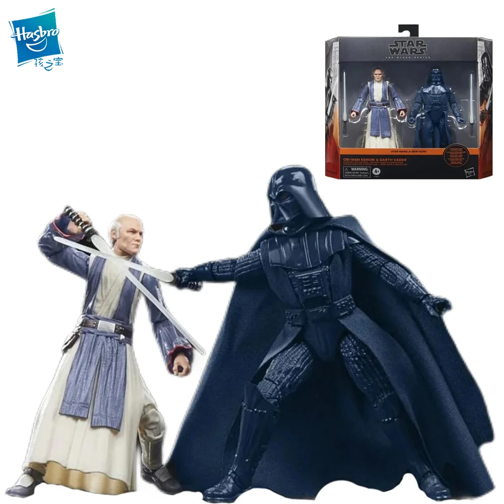 

Hasbro Star Wars The Black Series Obi-Wan Kenobi & Darth Vader Limited Edition Double Set 16CM Children's Toy Gifts Collect Toys