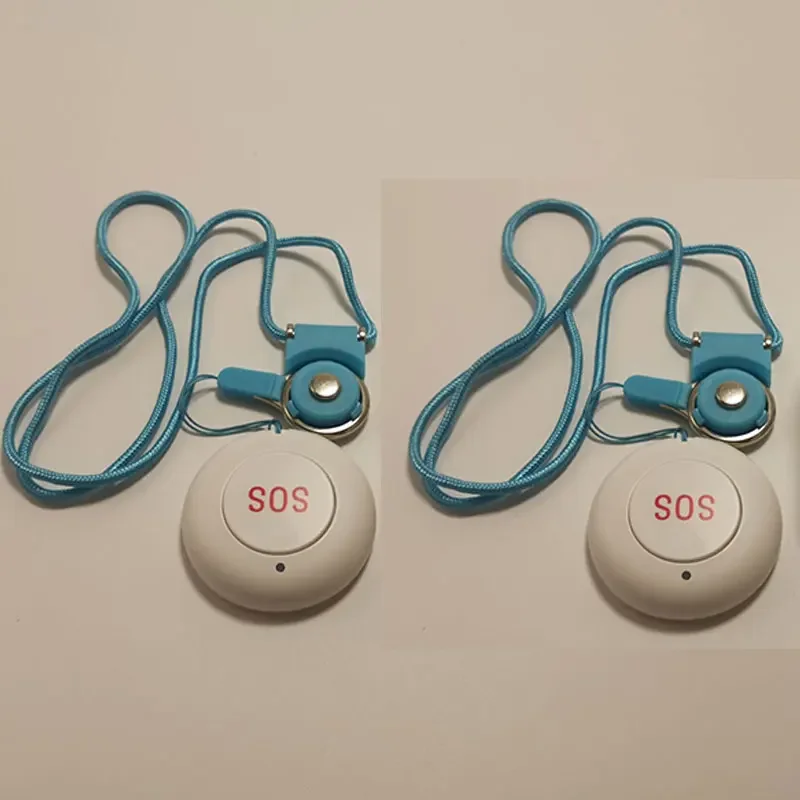 PGST Emergency Wireless SOS Medical Alert System Elder Caregiver Pager with Battery Senior Patients SOS Call Button for Elderly