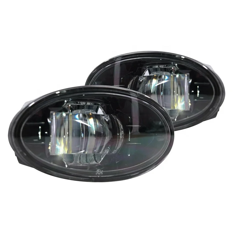 

For Honda for Civic fit jazz odyssey accord white LED Fog Light lamp Projector kit