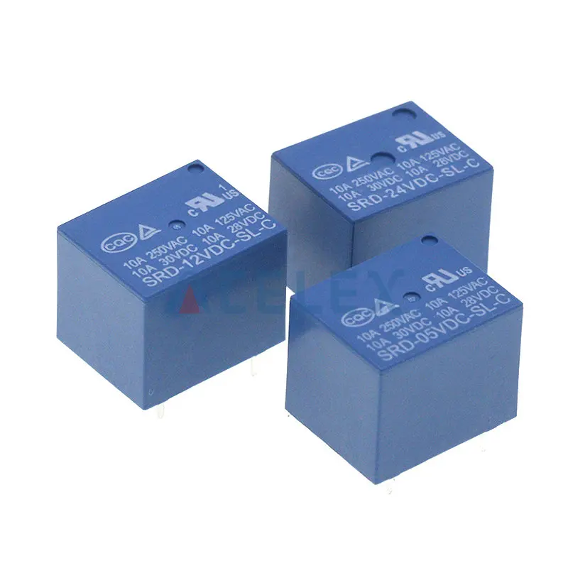 Рисунок 5 - Реле SRD-05VDC-SL-C SRD-12VDC-SL-C