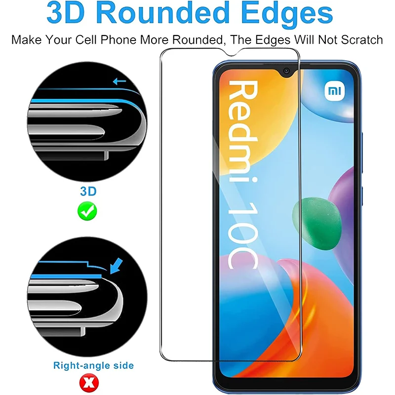 Premium 4-Pack Tempered Glass Screen Protector Set