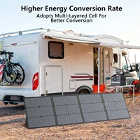 MHPOWOS 220W 40V panneau solaire Portable étanche pliable panneau solaire puissance de secours chargeur solaire pour centrale électrique RV Camping 6