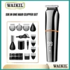 WAIKIL Multi functional 6-in-1 hair clipper USB charging model trimmer battery intelligent digital display repair machine 1