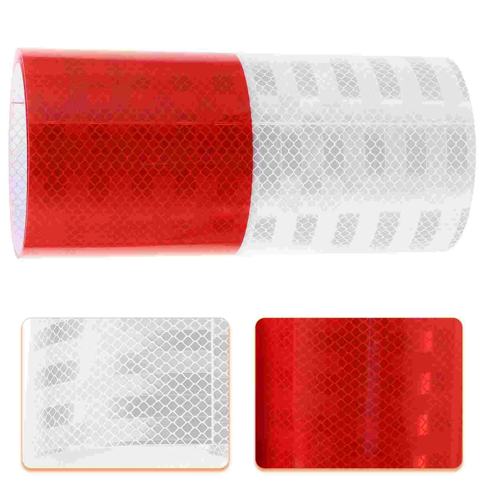 

Reflective Film Tape Warning Safety for Driveway Traffic Reflector Sticker Post Cone Clothing Adhesive Truck Stickers