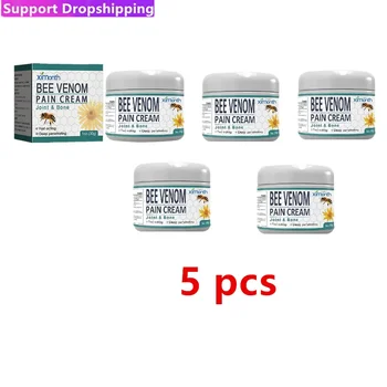 5x 30g Bee Venoms Joint Care Cream Relieve Cervical Joint Soreness Massage Treatments Cream Bone Health Body Care Tools
