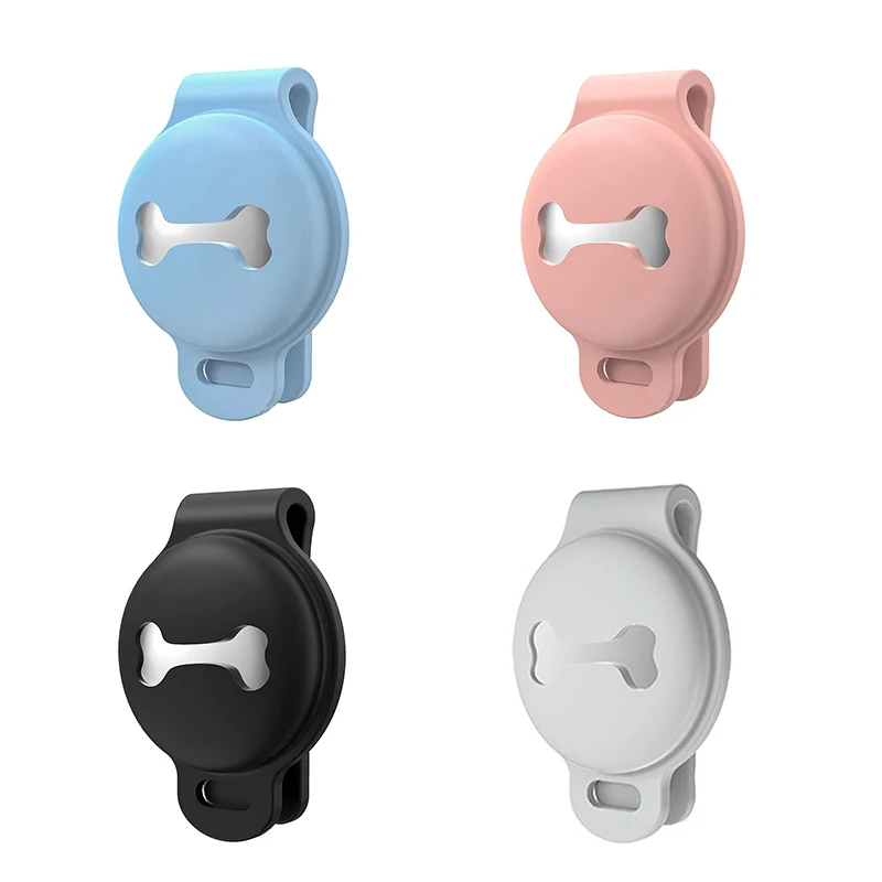 1PCS For Apple Airtag Case Dog Cat Collar GPS Finder Protective Silicone Case apple airtag case