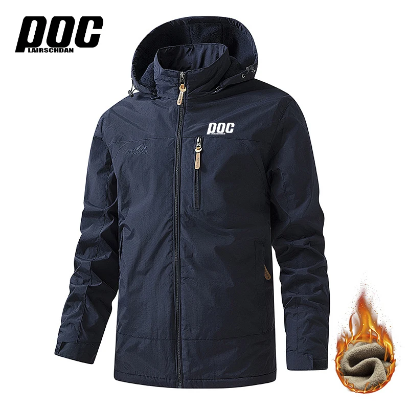 Men Winter Cycling Downhill Jacket Bike Road Windproof Warm MTB Waterproof Mountain Raincoat