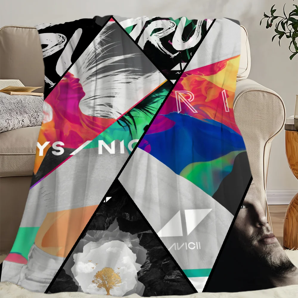 Singer A-AviciiS Skicomfort warm Soft Home Kids Lunch Blanket Suitable for Living Room Office Daily Travel Gifts 6
