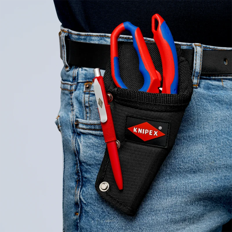 KNIPEX 00 19 75 LE Multi-purpose Belt Pouch Ideal Form for The Angled Electricians\' Shears 95 05 20 SB