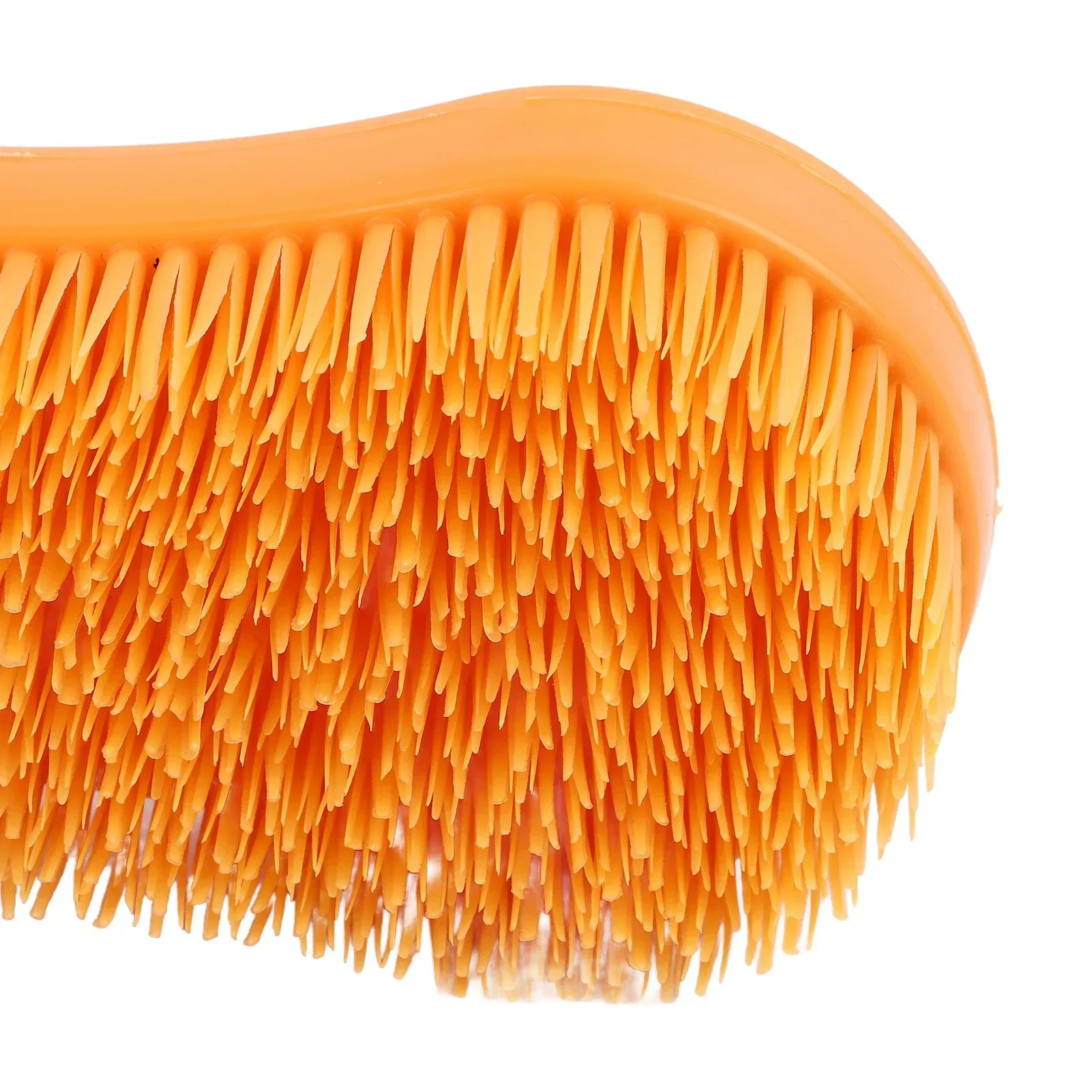 Horse Grooming Brush Horse Cleaning Brush Soft Brush Multifunctional Portable Pet Grooming Massage Brush Ergonomic Horse Comb 5