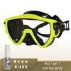Scuba Diving Mask with flashlight Bracket, Liquid Silicone Face Mask,Tempered Glass, Anti-Fog Snorkel Mask Mask Strap Mount Clip 1