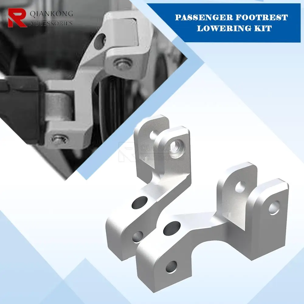 

Motorcycle Accessories Passenger Footrest Lowering Kit Fit For PAN AMERICA SPECIAL 1250 PA1250 PA 1250 2021 2022 2023 2024