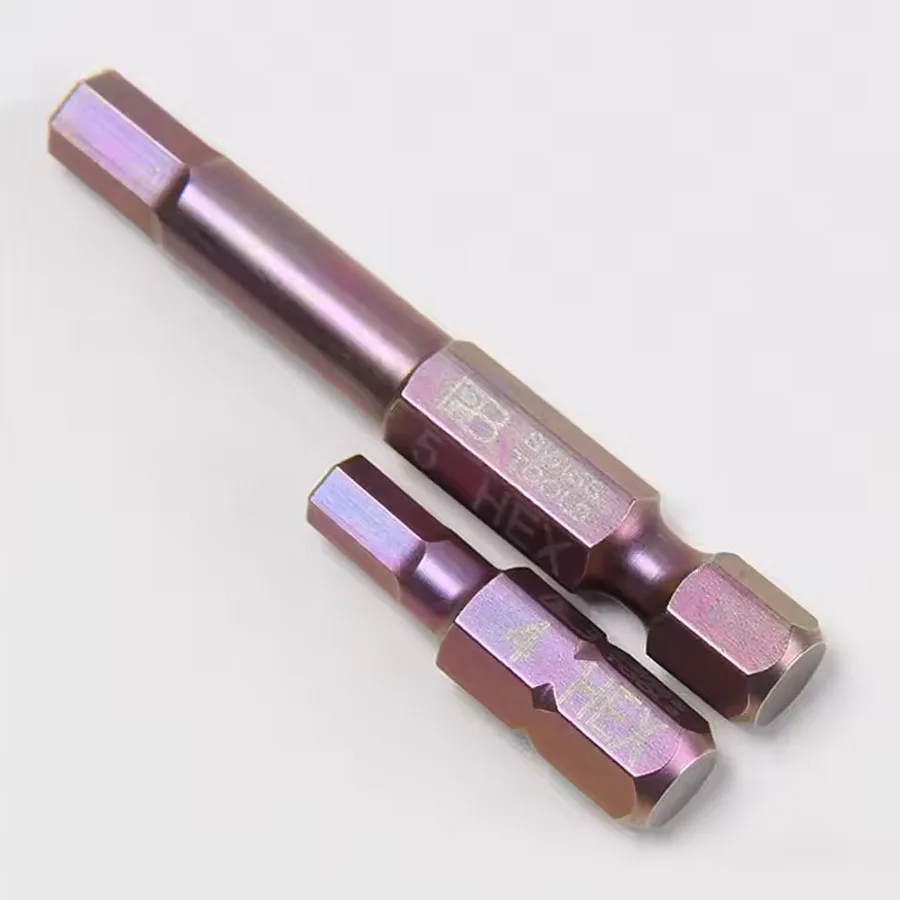 PB SWISS TOOLS 1개 25/33/50mm 정밀 육각 비트 결합 비트 드라이버 비트 나사 NO.C6 210/E6 210 시리즈