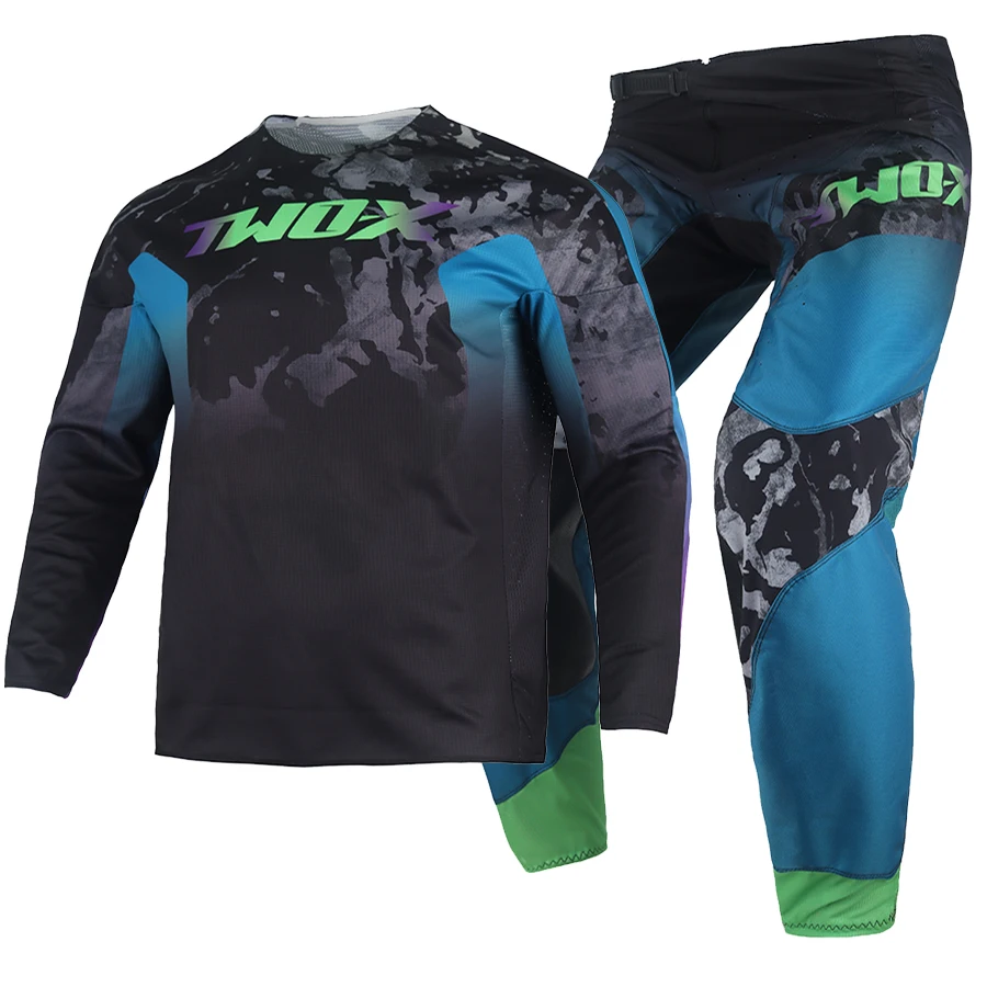 Off-Road ATV 360 Daky Jersey Pant Combo Gear Set Street Motocross Racing Downhill Bike Kits MX MTB Dirt Offroad Suit