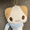 Masyumaro Fluffy Fuwa Nyanko Cat Plush Keychain Charm Key Chain Anime Kawaii Cute Women Bag Keychains Mascot Keyring Keyholder 4