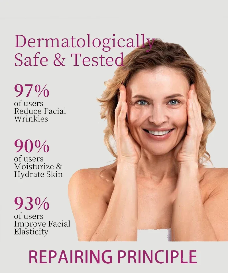Pure Hyaluronic Acid Facial Serum Anti Wrinkle Aging Face Lift Tightening Reduce Eye Finelines Moisturizing Korean Cosmetics