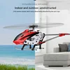 S107H  2.4G 3 Channel RC Helicopter Remote Control Helicopter Auto-hover Gyro Stabilization with LED light Mini RC Toy for Kids 2
