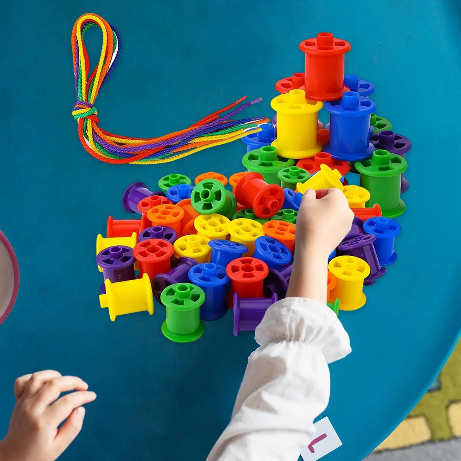 

Lacing Beads Toy Educational Developmental Toys Gifts for Holiday Nursery