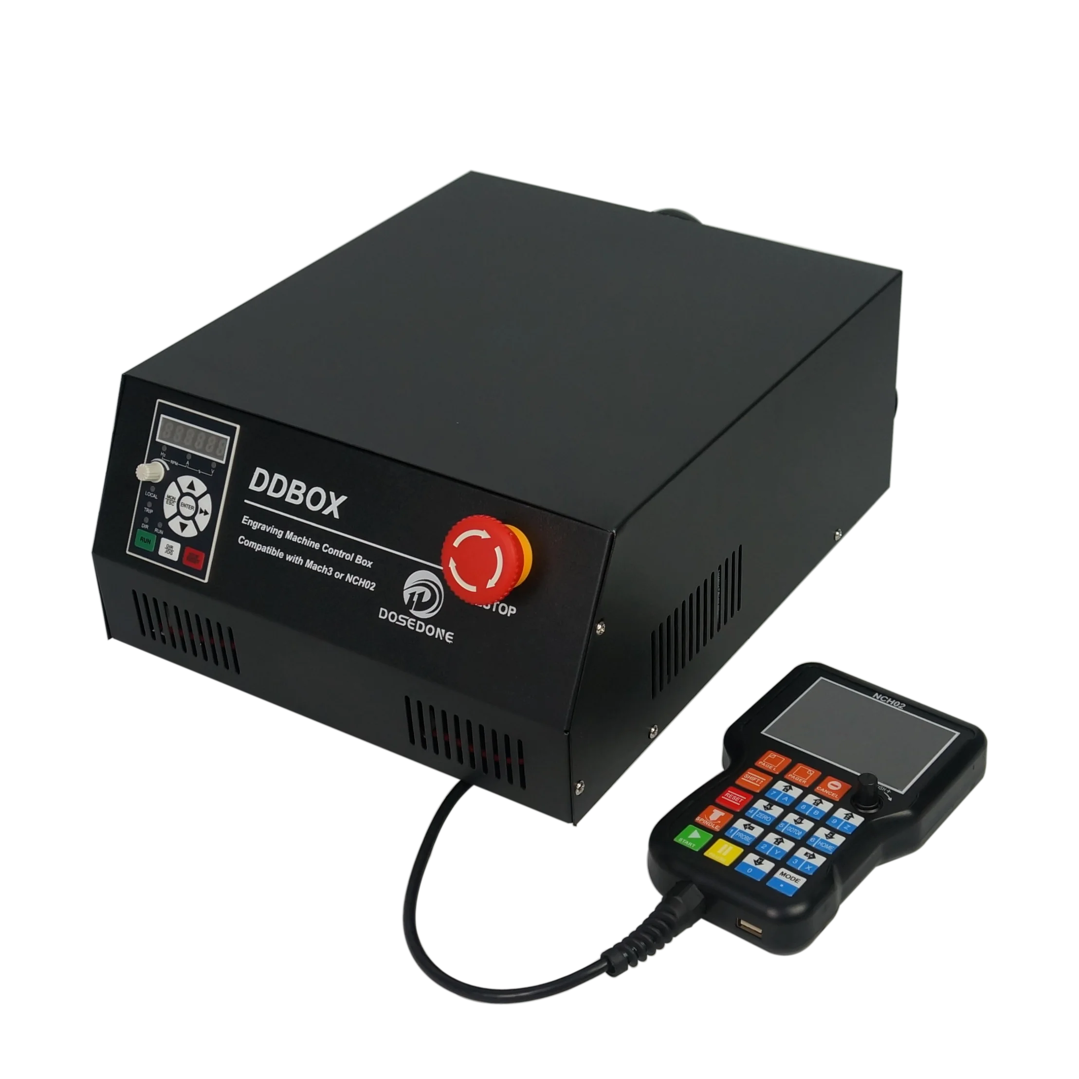 

Woodworking Machinery Parts Independent Off Line Handle Version Offline Control Box 4axis For CNC Router