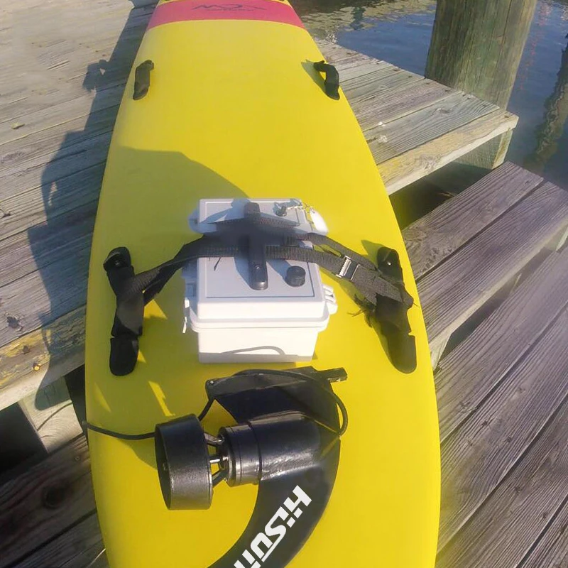 Hisun20 Motor Fins E-Fin Powered Electric Surf Fin E-Surf Fins Per Sup Tavola Da Surf Surf Foil Battery + Motor Surf Fin 36V 200W 12Ah