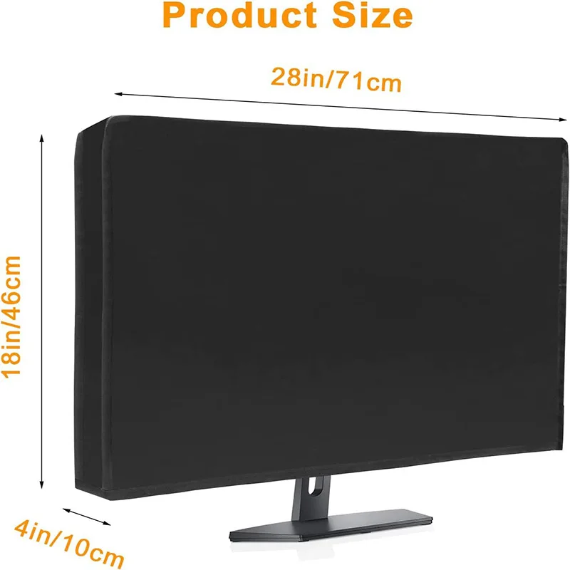 Oxford Cloth Monitor Dustproof Computer Desktop Dust Cover Dustproof Waterproof Protect Sheath
