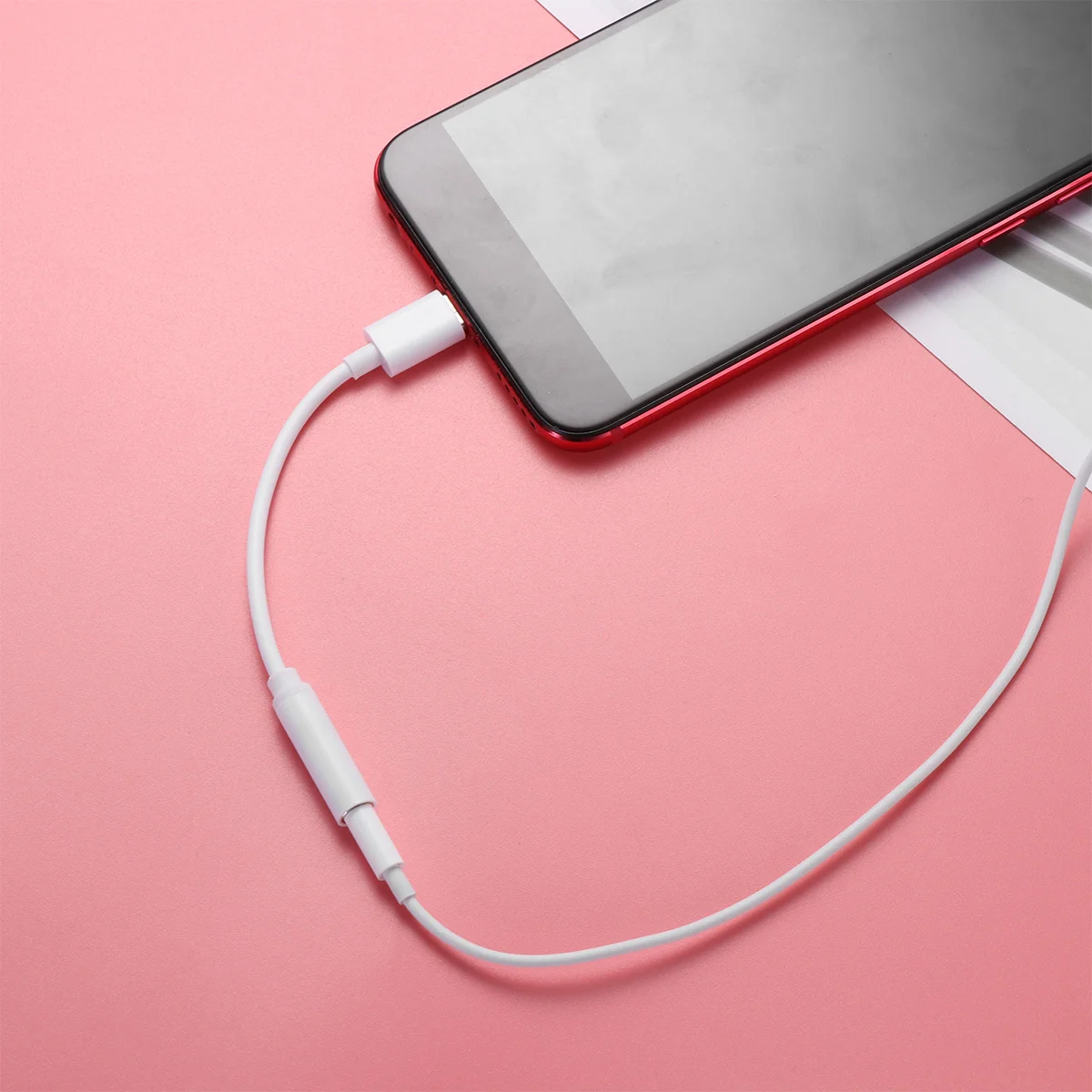 

USB Headphones C Earphones Data Line Type to 35mm Jack Adapter Adapters Headset