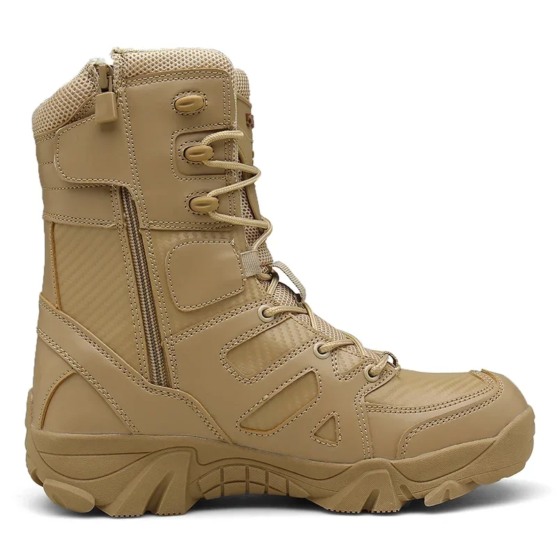 Men Safety Shoes Work Boots Desert Boots Outdoor Hiking Shoes
