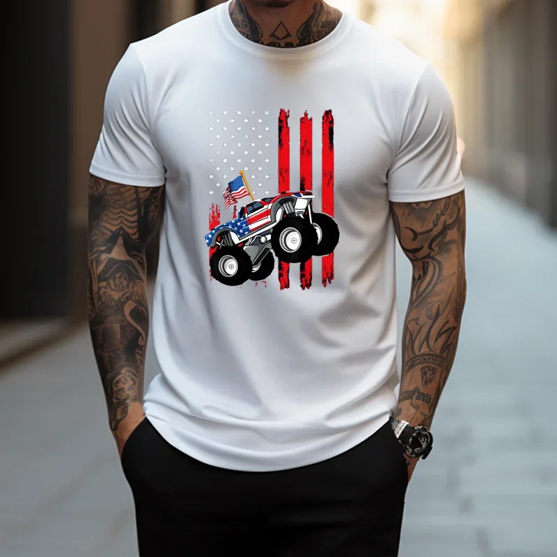 

Футболка мужская с графическим принтом, модная тенниска Кросс-Фит, майка большого размера в стиле Харадзюку, Y2k