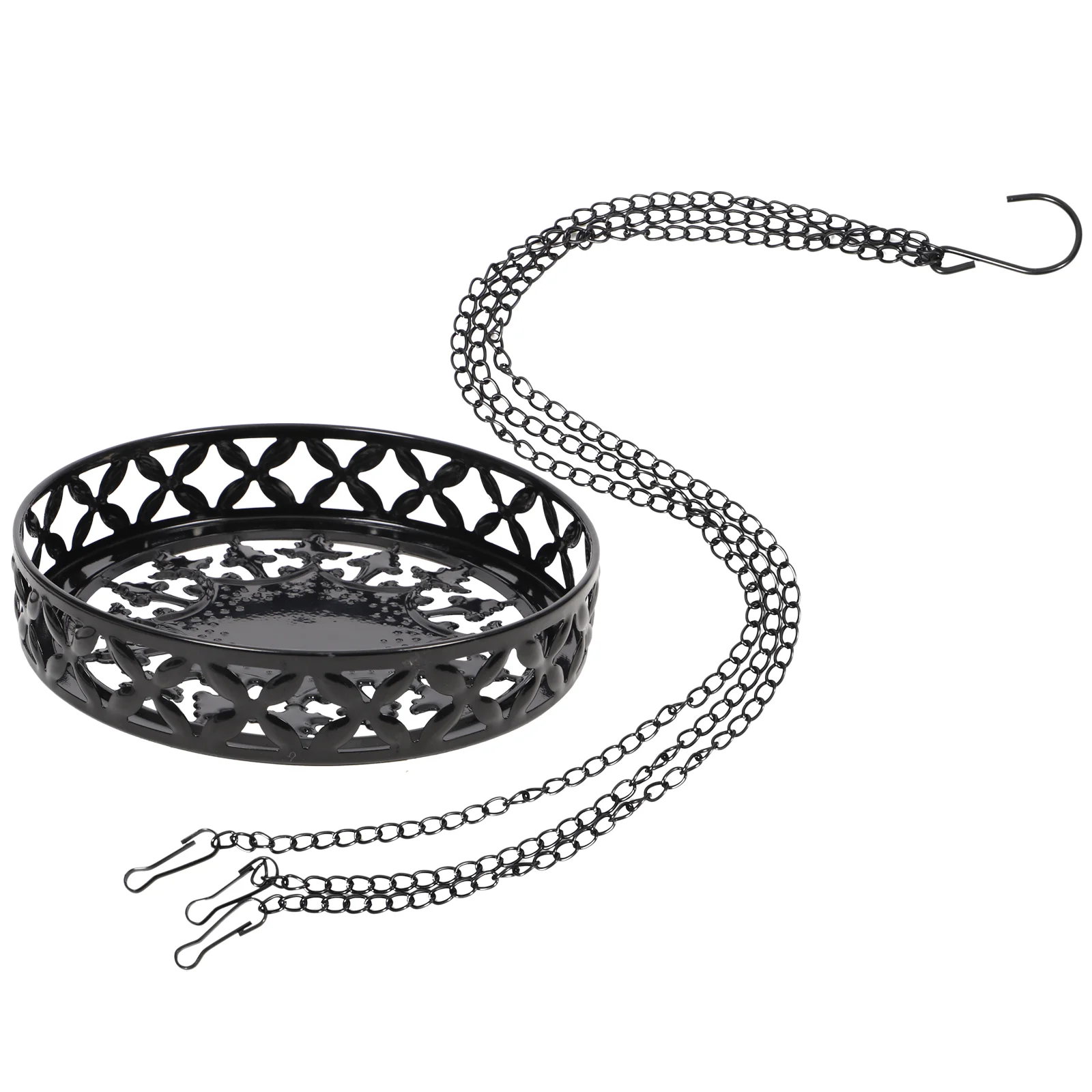 Flowerpot Chain Set Office Hanging Basket Plant Display Rack Decorative Hanger Pots for Plants Green Storage Woven Succulent