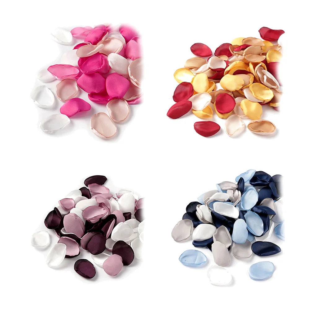 200PcsRosePetalsArtificalFlowersHandScatteredFlowerPetal