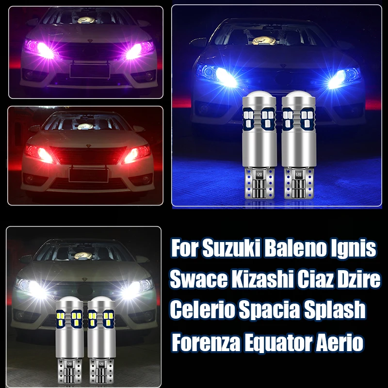 Per Suzuki Baleno Ignis Swace Kizashi Ciaz Dzire Celerio Spacia Splash Forenza Equator Aerio Larghezza Auto Luce Di Parcheggio Accessori