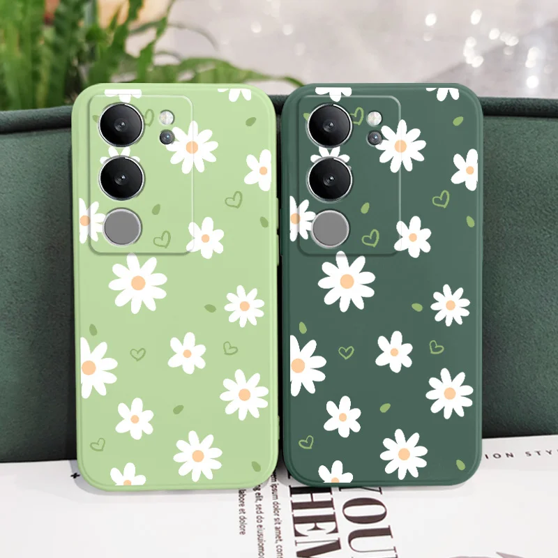 Tender Daisy Phone Case - Floral Design in Durable Material
