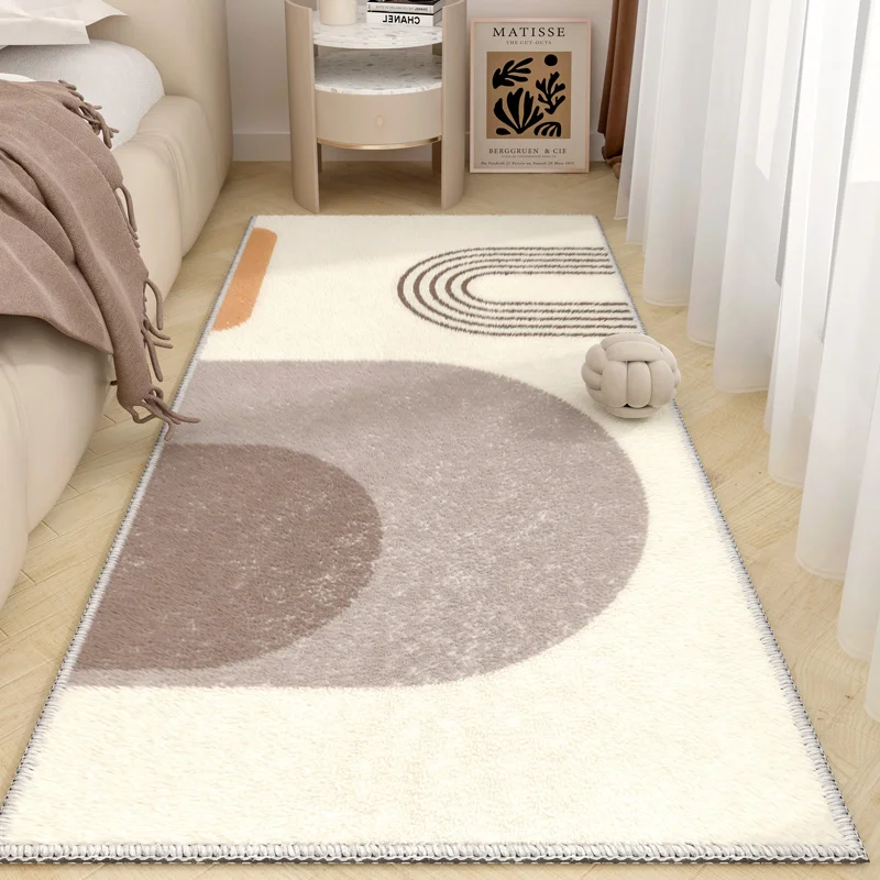 

Modern Living Room Sofa Coffee Table Carpet Home Bedroom Bedside Large Plush Rug Light Luxury Study Cloakroom Fluffy Soft Rugs
