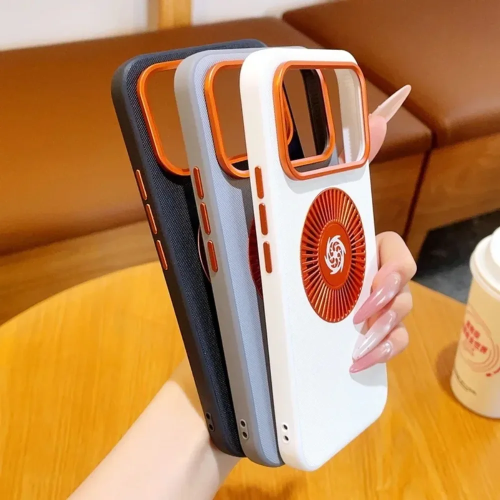 Luxurious Heat-Dissipating PU Leather Magnetic Phone Case with Drop Protection