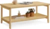 2Tier Coffee Table for Living Room Living Room Table Rectangular Center Table 1