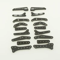 homemade tamiya mini 4wd racing car black frp wing damper plate for AR MA MS chassis 1