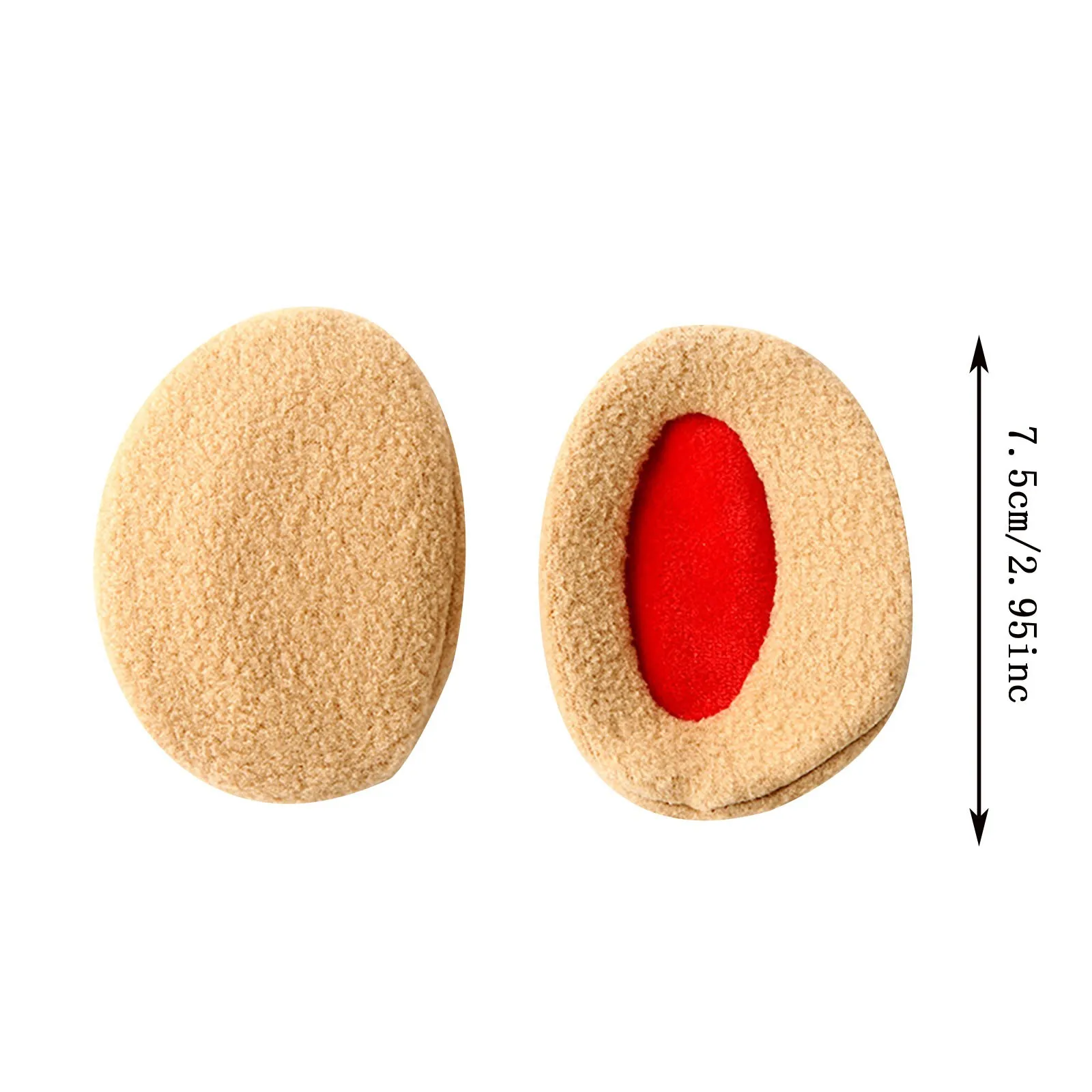 Warm Earmuffs Fur Earmuffs Fashion Men And Women Everyday Leisure Tab Keep Warm Durable Thermal Ear Cover Lovely Plush Ear Protection to Keep Warm for Men