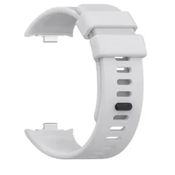 Silicone Strap for Sport Smart Watch - Premium Wristband Accessory (Light Gray)