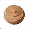Round Rattan Boxes with Lid Hand-Woven Multi-Purpose Wicker Tray 11 Inch Picnic Food Bread Table Storage Basket WF Ring box Desk 5