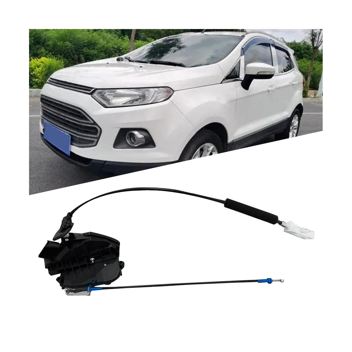 Front Left Center Door Lock Latch Actuator CN15-A219A65-FC for Ford Ecosport 2013- Door Lock Pins Hatch CN15A219A65
