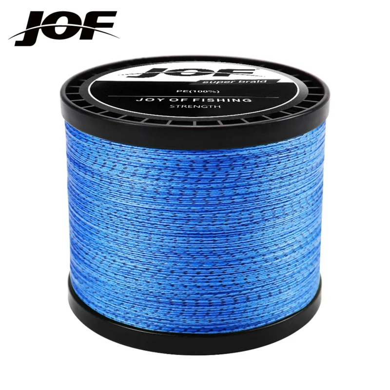 

JOF Japan Monofilament Fishing Line Spool 8 Strands Braided Durable Thread 1000M Sea Saltwater 22-88LB