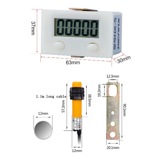 Electronic Counters With Sensor Speon Sensors Electronic Preset