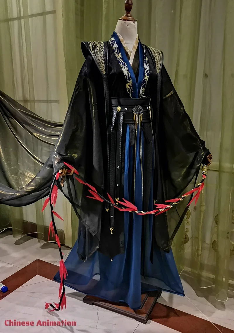 

He Xuan Chinese TV Antiquities Series Chang Geng 2Ha Immortality Mo Ran Cosplay Er Ha Costume Unisex MoRan Prop Birthday Gifts